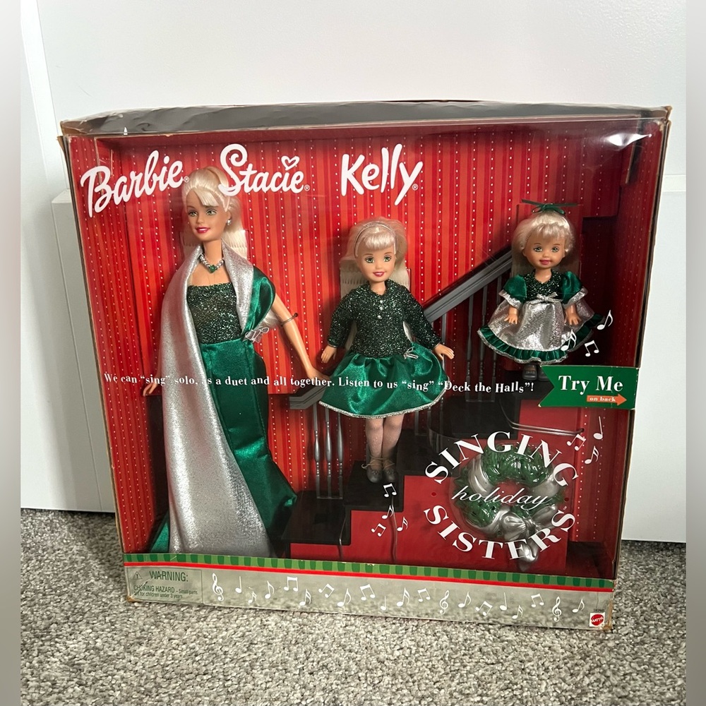 2000 Barbie Holiday Singing Sisters